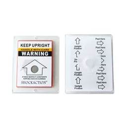 China Manufacturers Brand Tilt Indicator Label Sensor Tiltaction Tilt Label