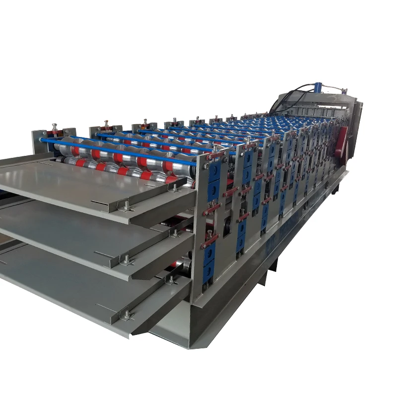 Nice Design Three Layer Metal Panel Roll Forming Machine From Factory in China