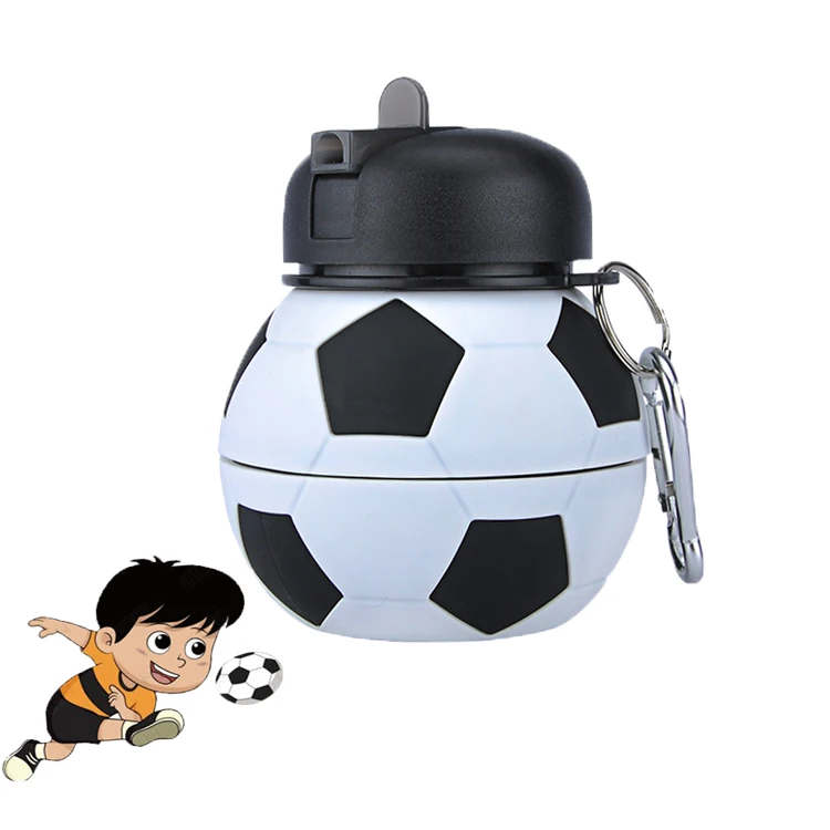 Drinkware Type Eco-Friendly Feature BPA FREE Football Foldable Ball Water Bottle