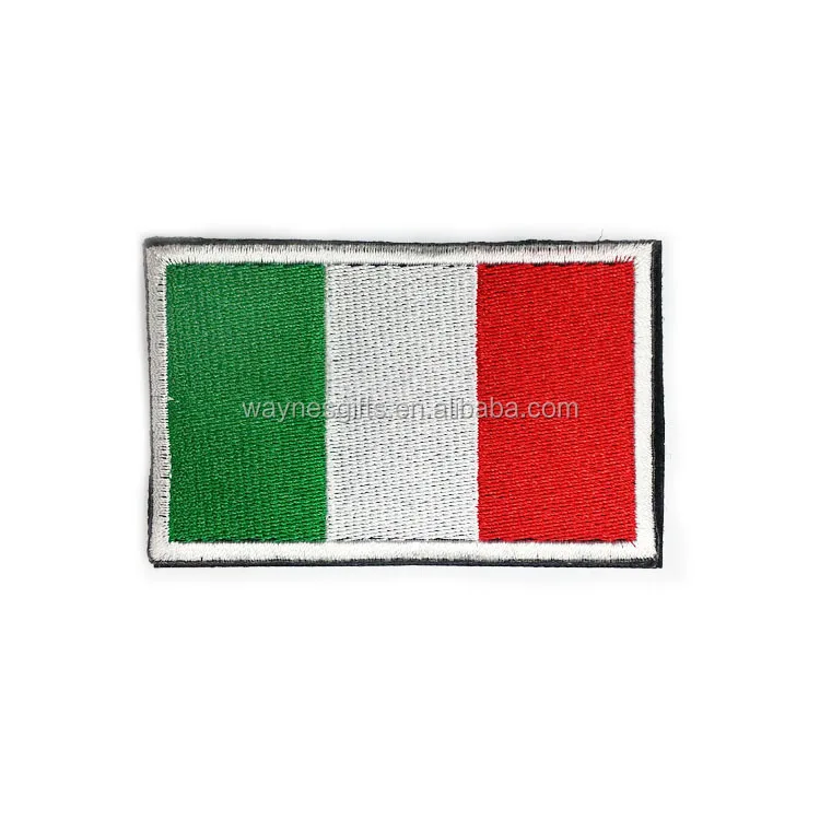 Custom Euro 2024 Turkey Flag Embroidered Technics and Iron-On Style Patch for Automotive & Insurance Digital Printed Graphic