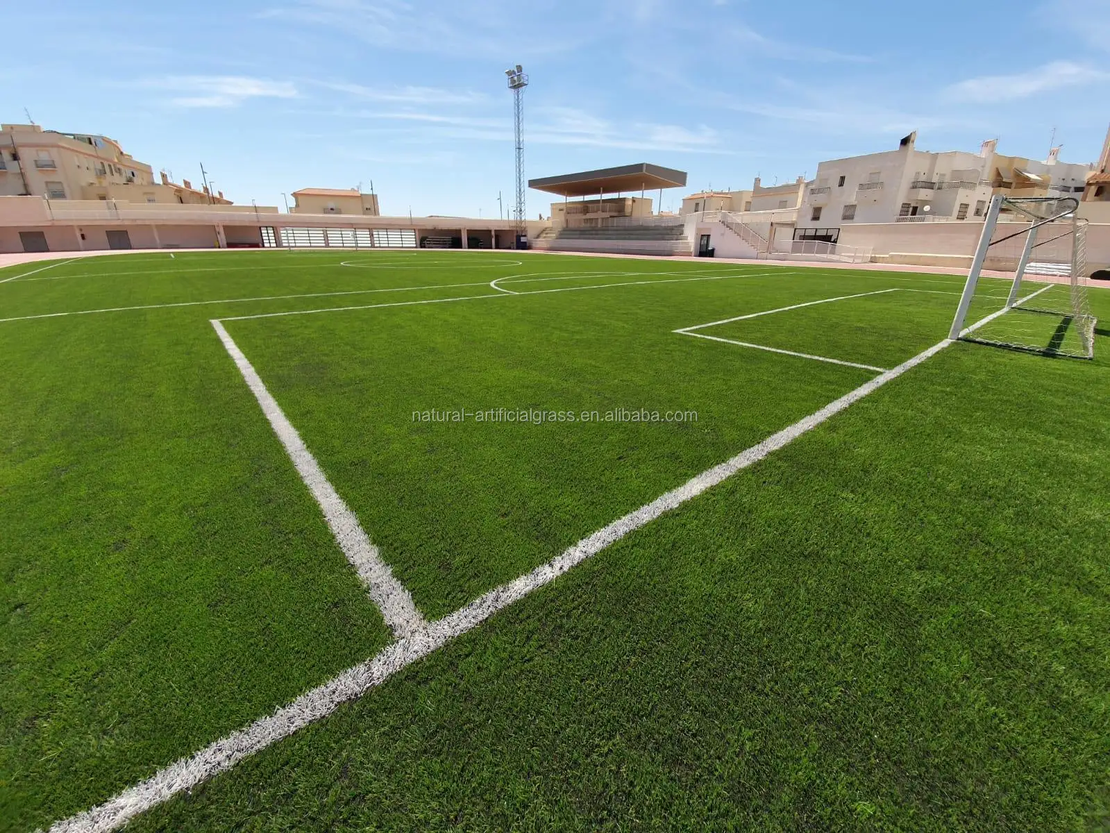 Plastic football artificial grass soccer synthetic grass for soccer fields