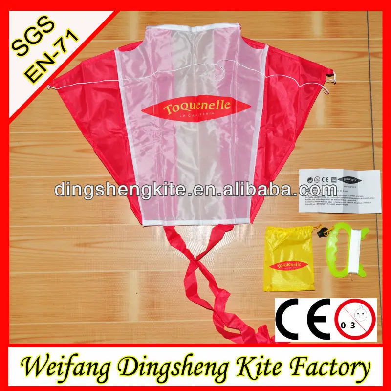 manufacturer promotional kite advertising kite mini soft pocket power kite