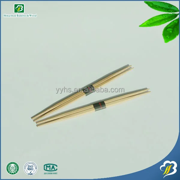 New style products carbonized dark color two sides pointed  Luanzhong chopsticks