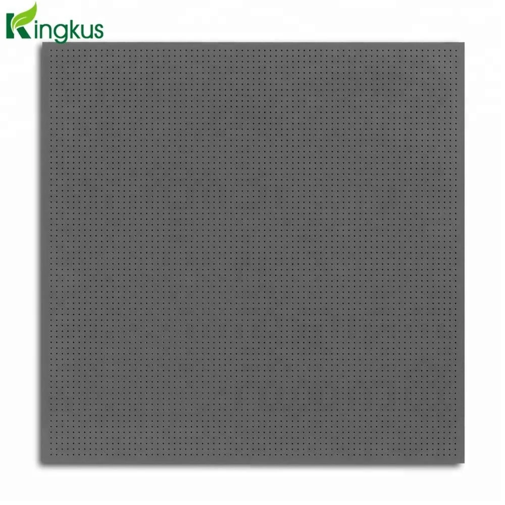 Wall and ceiling acoustic micro perforated panels