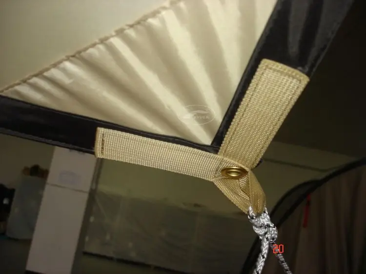 Outdoor Canvas Beach Tent Tarp for Sun Shelter Rain Fly Customized ColorWay Poly Awning Bivouac Accessory Reinforced Corners