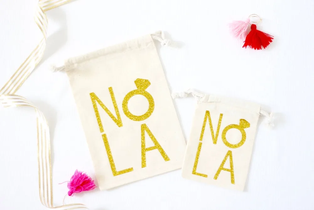 Small Natural Linen Muslin Pouches For Charm Pendants Stones