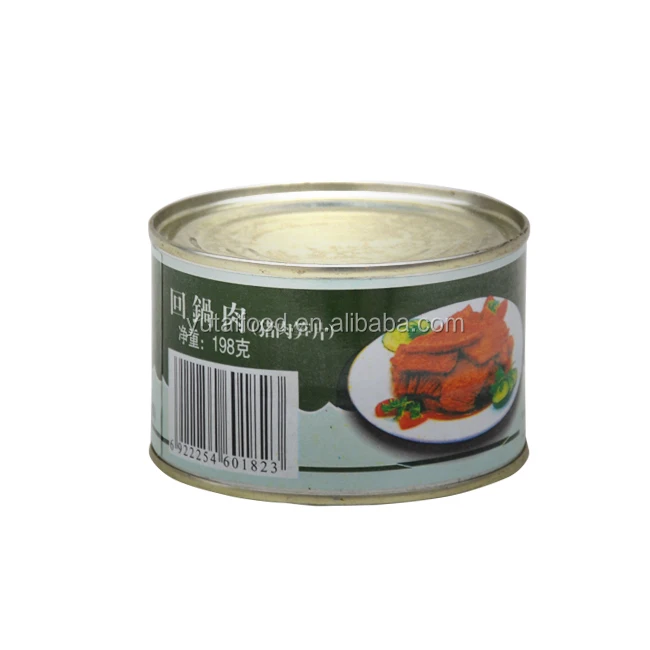 
Canned Food Factory Canned Sliced Pork with Bamboo Shoots 