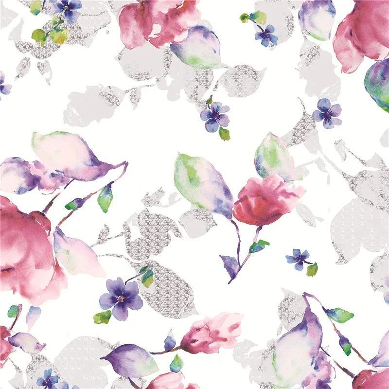 The hot sale and custom design digital printing china cotton fabric (KQC-0022)