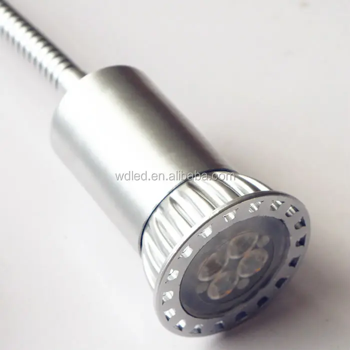 Gooseneck Flexible LED Lamp GU10 Lamp Holder for Bedroom/wall/bedside