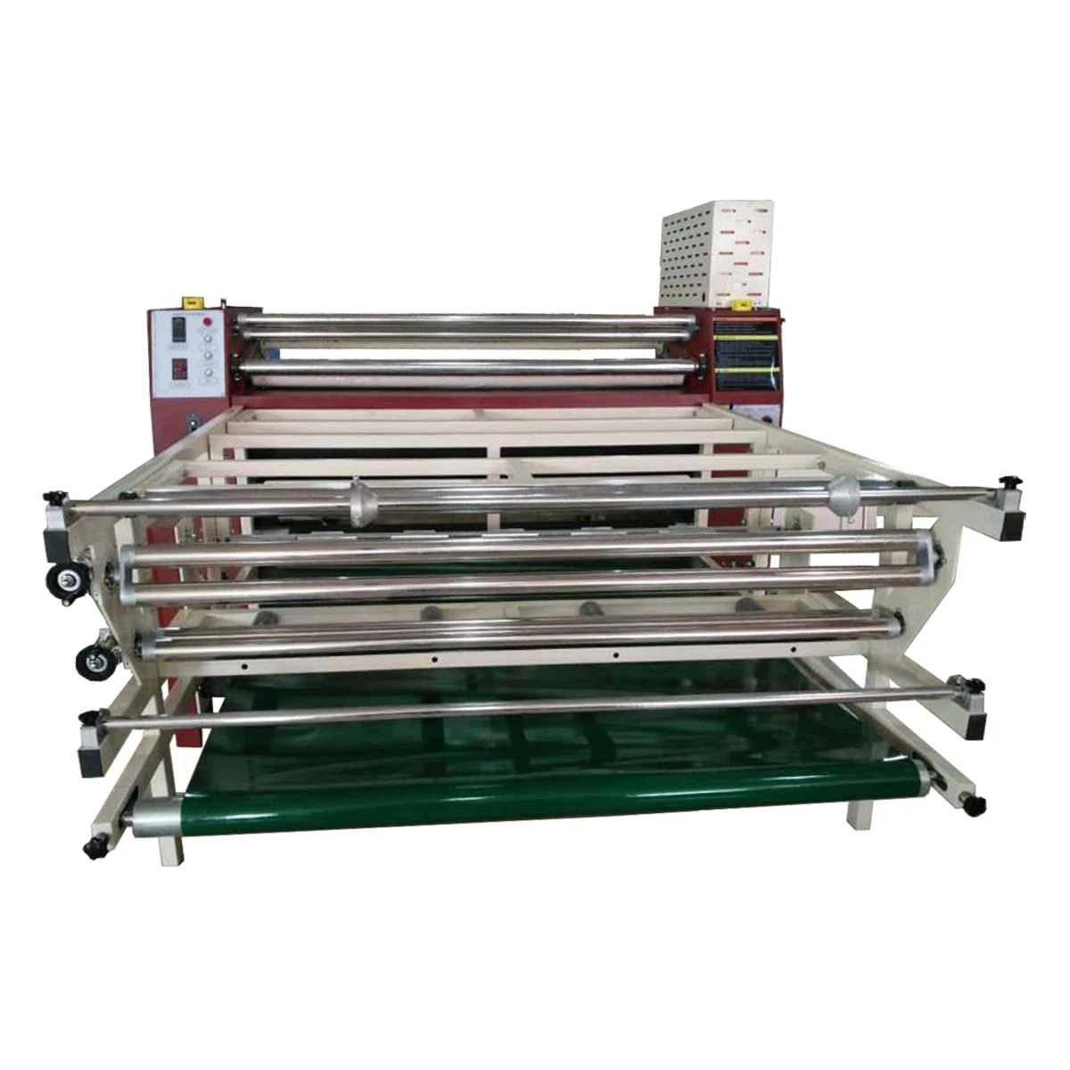 Roller Oil Drum Heating Sublimation Printing Machine Roll to Roll Heat Press/Heat Transfer Machine for Garment/Textile Printing