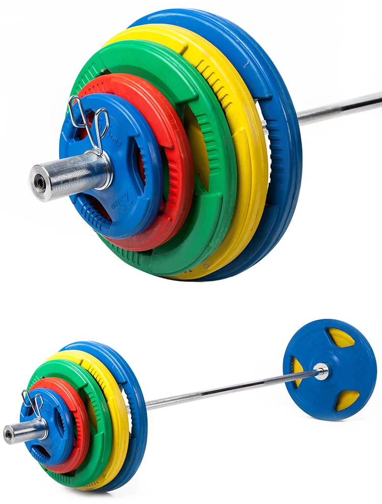 Цветная штанга для тренажерного зала