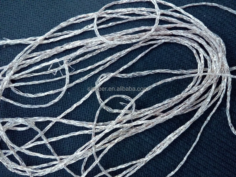 1/6NM 100%lurex Tape/lily yarn