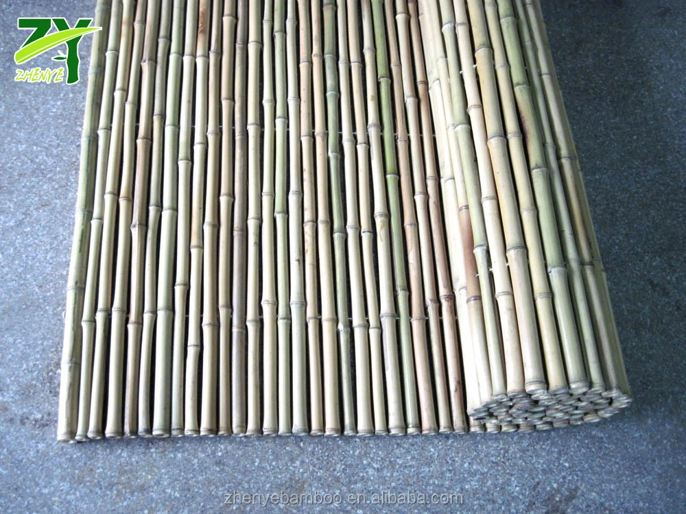 TOP SALES ! ZY-2010 Natural Bamboo Roll-up Fence Bamboo Fence Rolls Garden Bamboo Fence in Cheap Factory Price !!