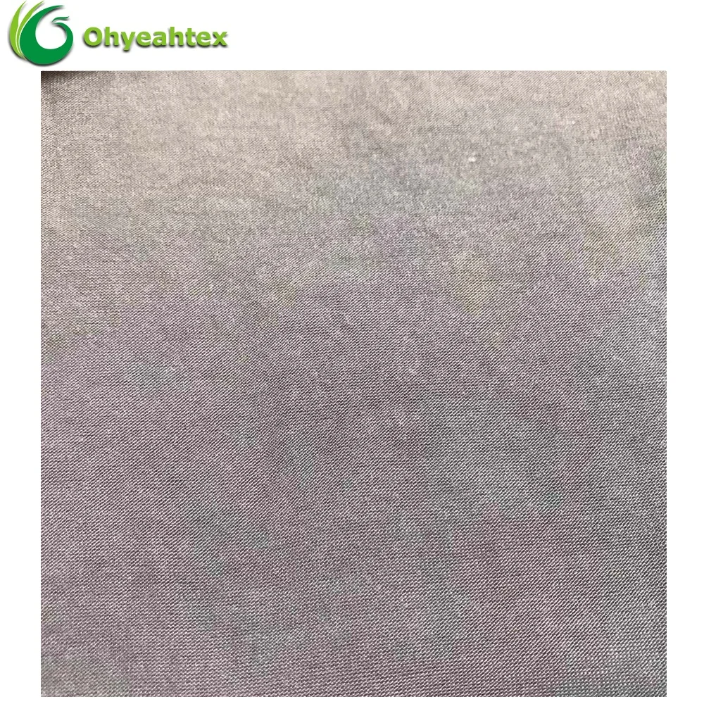 Knit Compact Siro 95% Rayon 5% Spandex Plain Viscose Jersey Fabric For Underwear