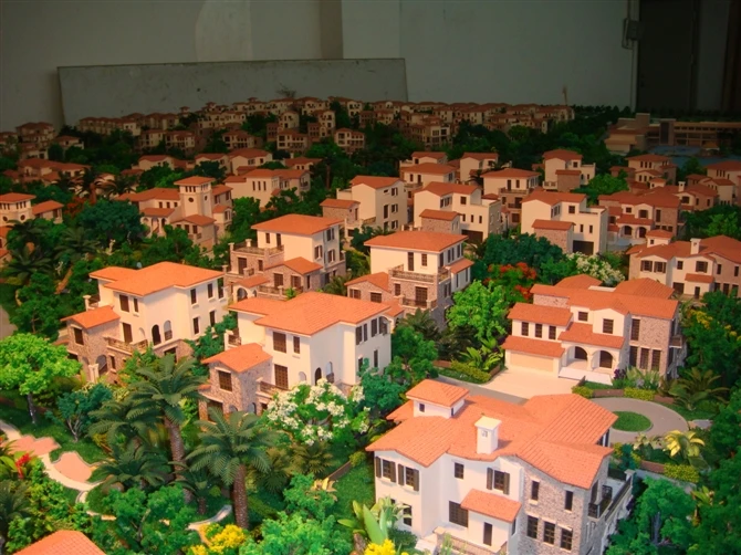 HO ARCHITECTURAL MODEL BUILDINGS MAKING