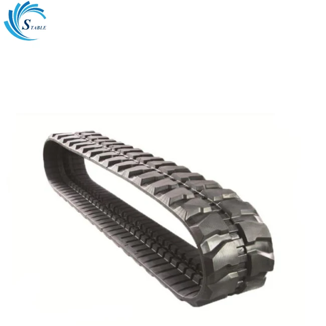 High Quality Excavator And Harvester Rubber Track Crawler 400 72.5 76 Foe Sale