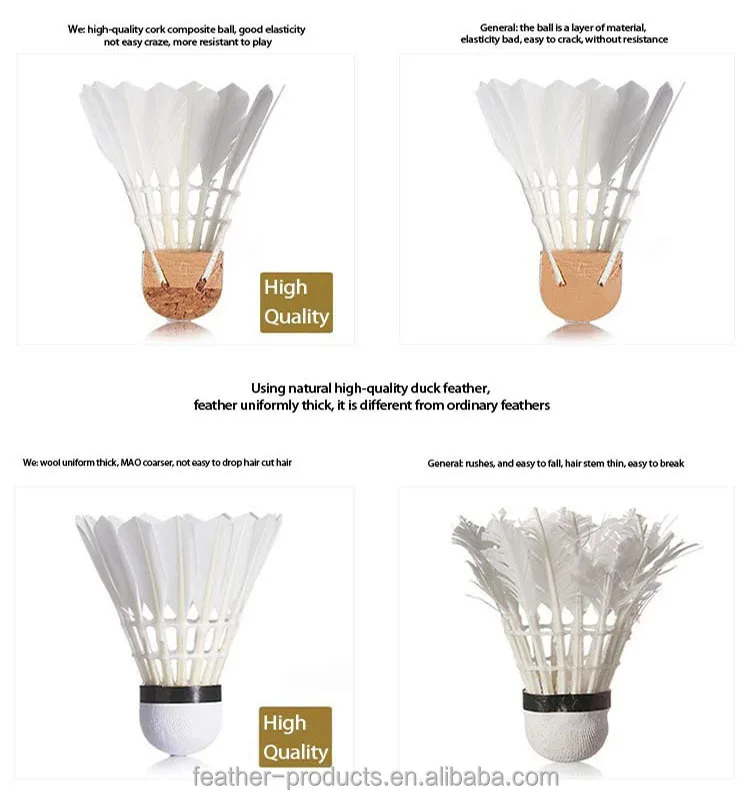 SUPER GRADE GOOSE FEATHER BATON NO.1 AS Aeroplan Shuttlecocks