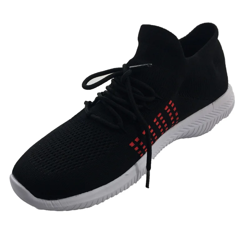 Semi finished 3D fly knitting breathable sock vamp shoe uppers for men running shoes