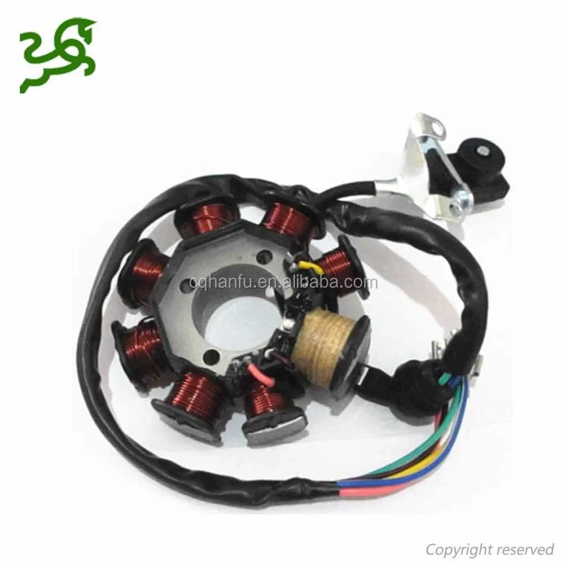 Motorcycle 4 Wire 8 Poles Full Wave CG125 CG150 Magneto Stator Coil