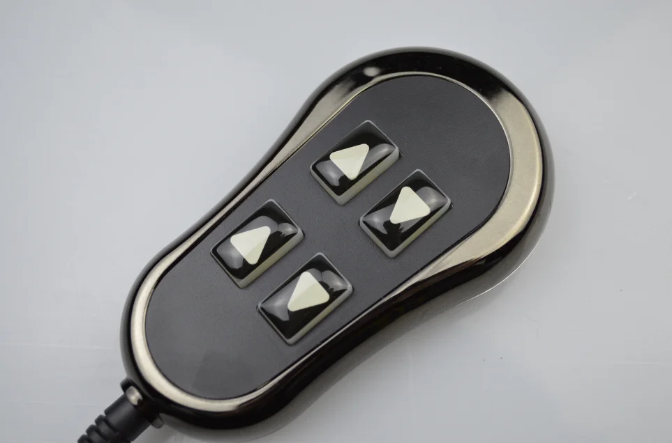 4-Button custom adjustable bed and heat remote control electric recliner hand control