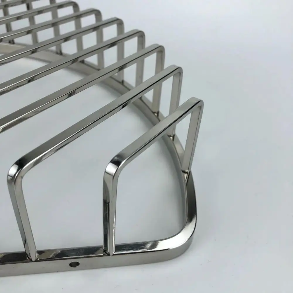 304 stainless steel wire toilet shelf organizer wall shelves for bathroom