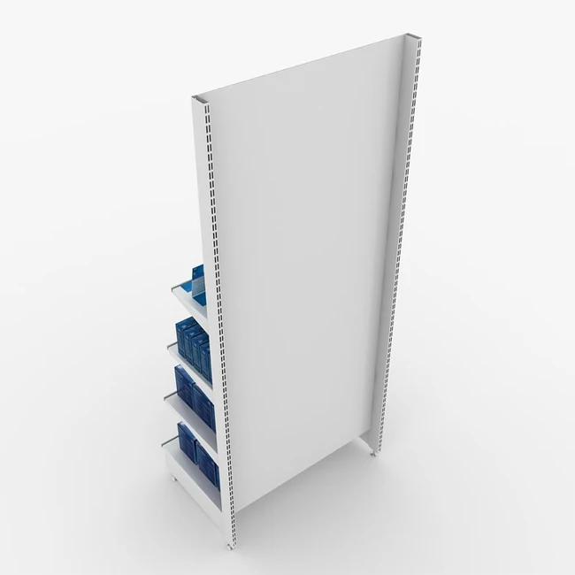 Customized Supermarket Metal Multi Layers  Gondola Display Shelf with Different Colors for snacks candy clip  pharmaceutical