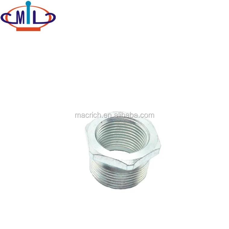 
 BZP Шестигранная головка BS4568 резьбовой редуктор стальная втулка  