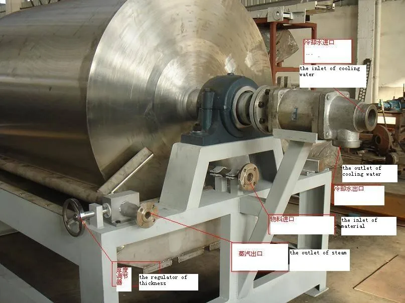 Вращающийся барабан стружечные/сушилка