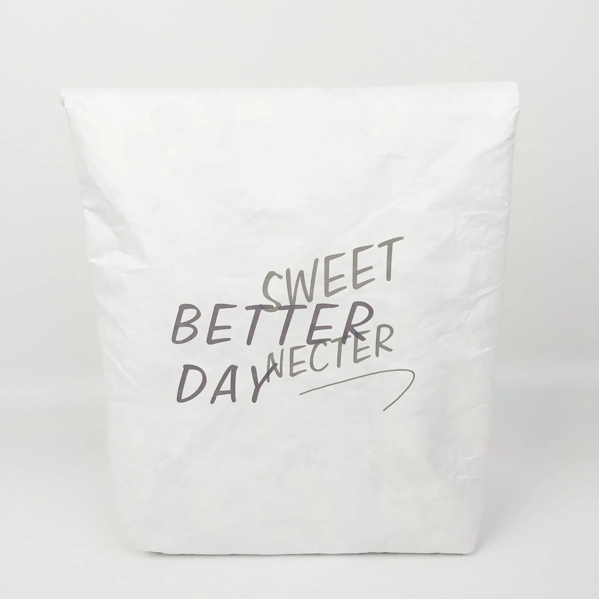 New design custom insulated kraft paper waterproof tyvek paper insulated cooler bag