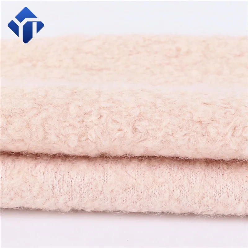
ladies fancy wool knitted fabric for kids clothes 