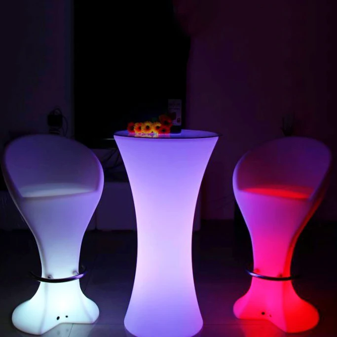 LED cocktail table color changing nightclub bar lighting led tablea