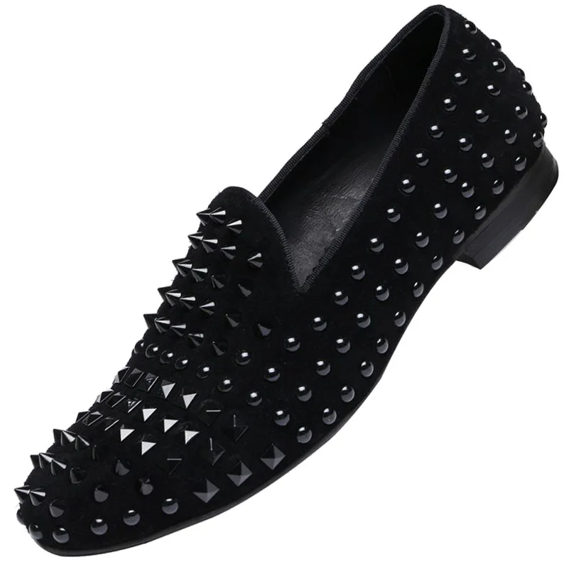 louis vuitton black studded red bottom sneakers