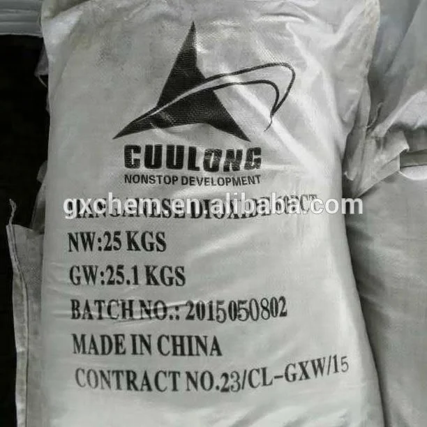 Black Powder MnO2 Manganese Dioxide 60%