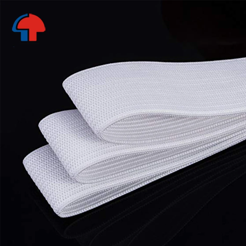 good quality White Knit elastic tape elastic bands for sewing