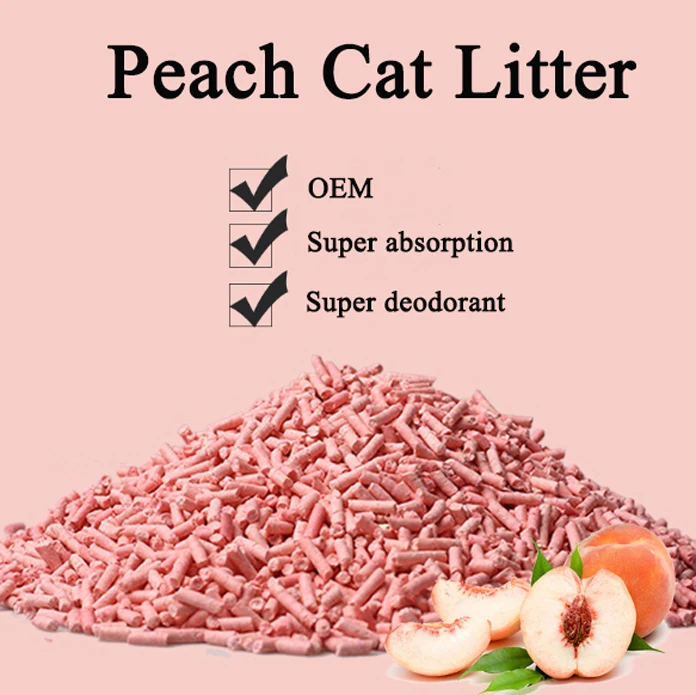 Кошачий наполнитель тофу круглой формы с мгновенным поглощением, дезодорирующим эффектом