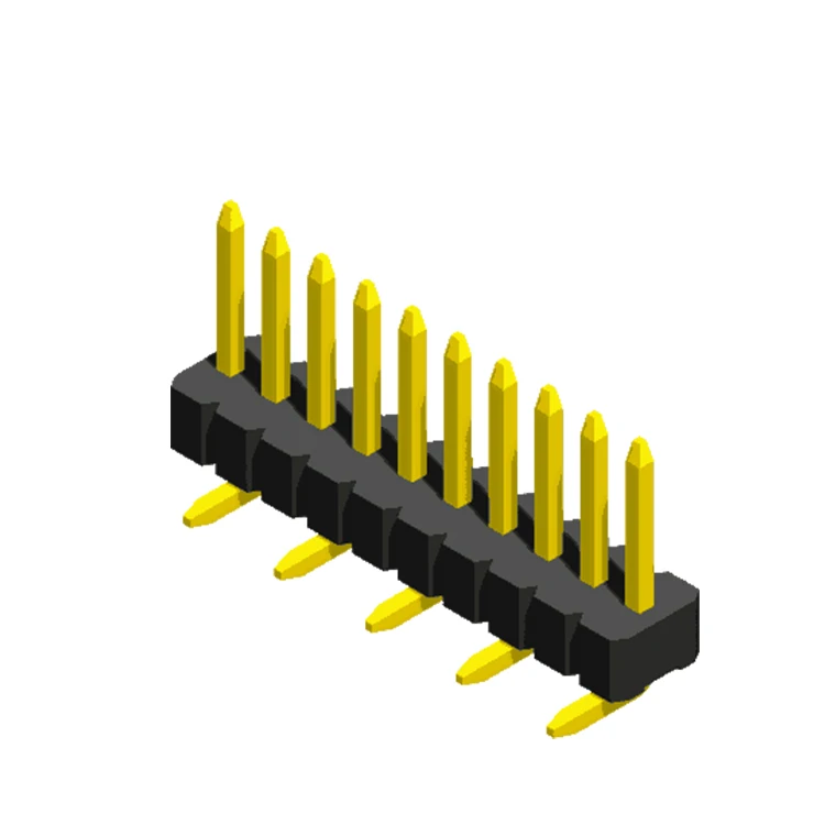 Pin header 2.54mm SMT  Right angle equivalent Molex connector male terminal connector