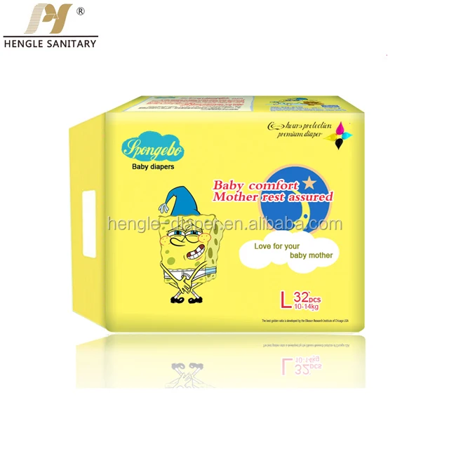 Disposable Diaper Type and Cotton Material Moony Air Fit Tape Baby Diaper