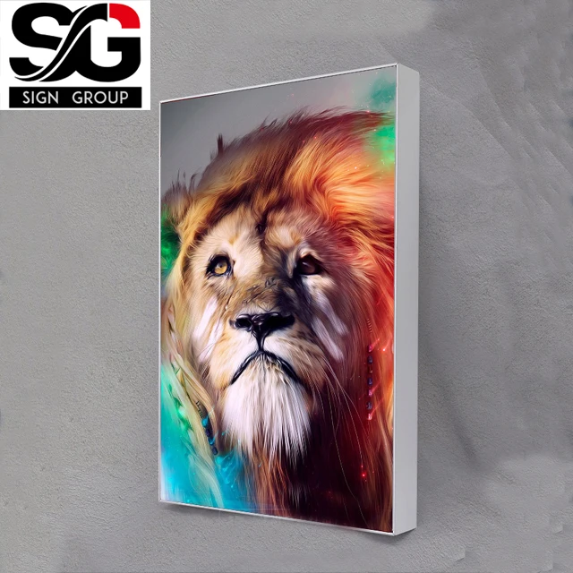 
Advertising Backlit Sign Box Textile Aluminum Fabric Frame LED Light Box 