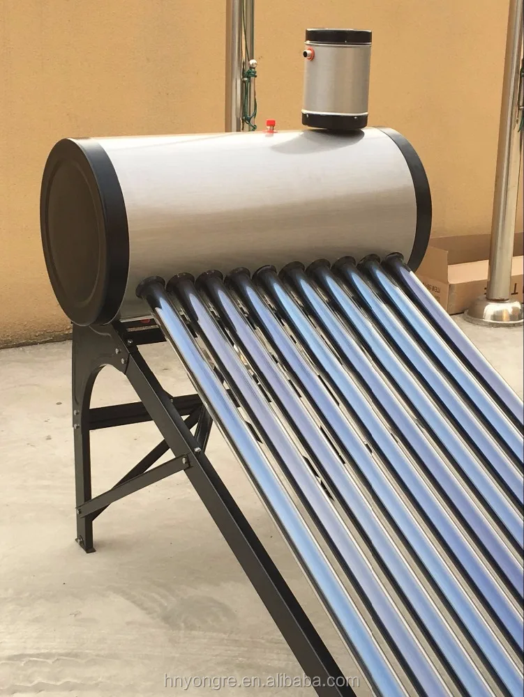 Низкотемпературный Солнечный водонагреватель 100 литров с резервуаром для подачи