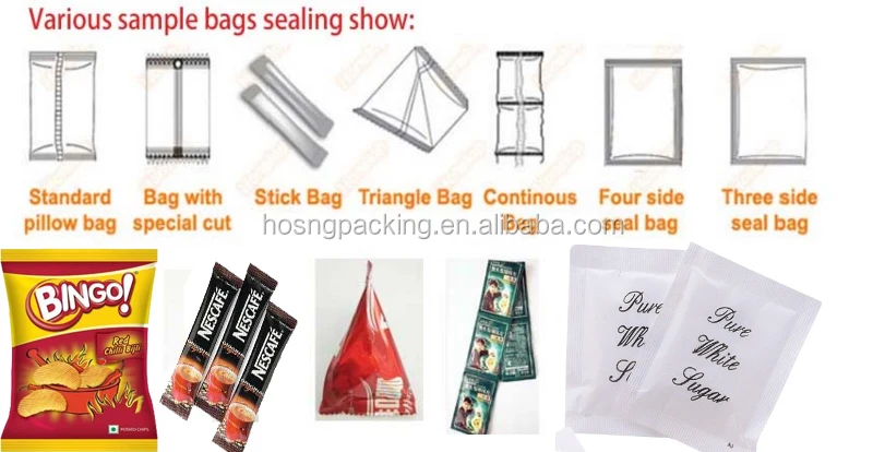 Vertical Small Bag Type Watermelon Juice Packaging Machine For 388