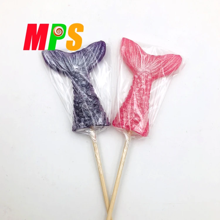 Half Custom Beauty Fishtail Shape Hard Candy