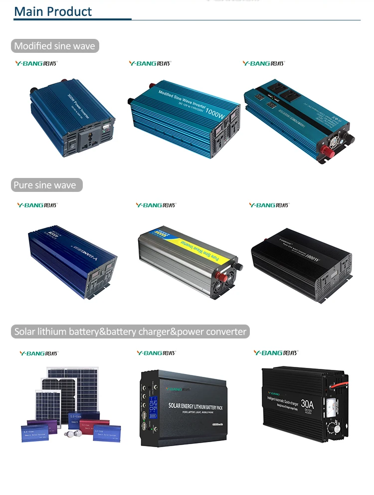 UPS 3000W 6000W inverter solar Modified sine pure sine wave homage ups inverter