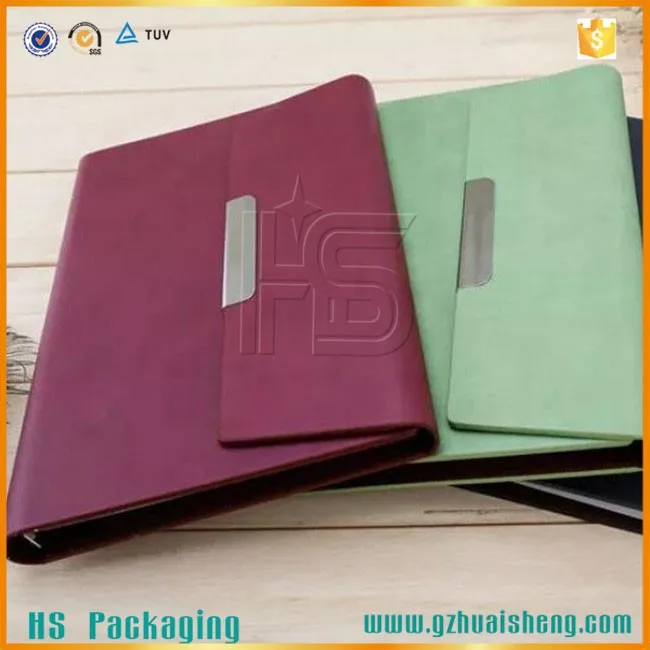 Пользовательские ежедневно ноутбук с 2016 календарь, кожа ежемесячный планировщик твердый переплет ноутбук