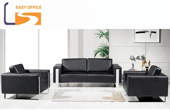 
Leather Office Sofa Set, Cheap Office Sofa, Office Reception Sofa 