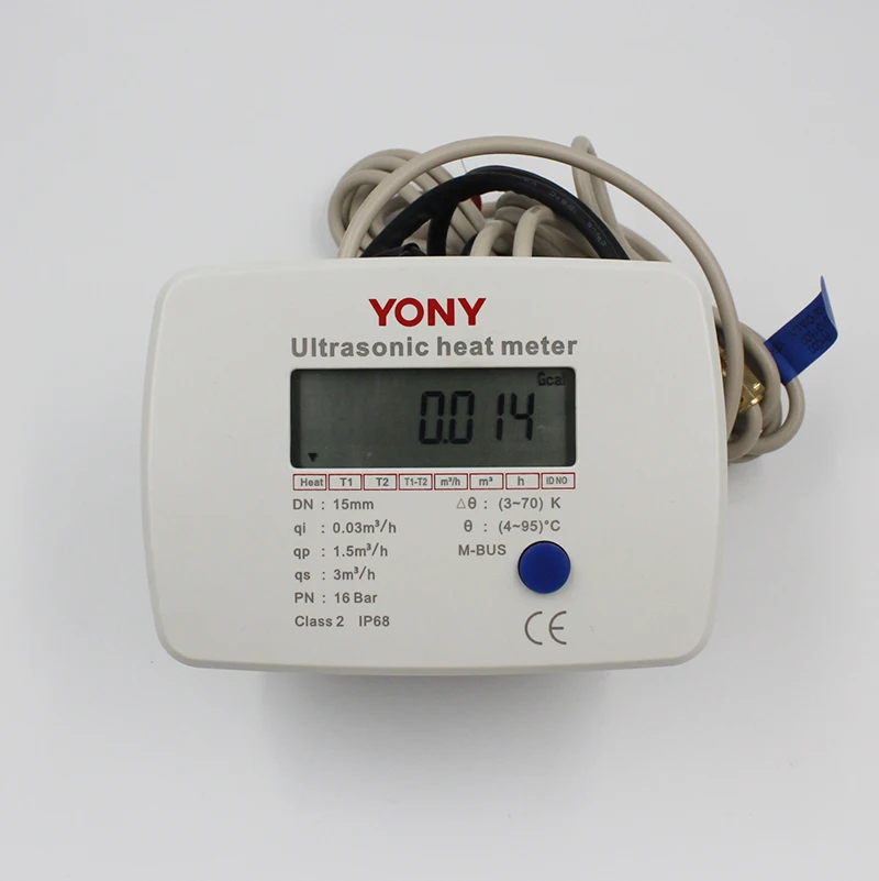 Сделано в Китае бытовой ультразвуковой теплосчетчик, M-BUS / RS485 теплосчетчик