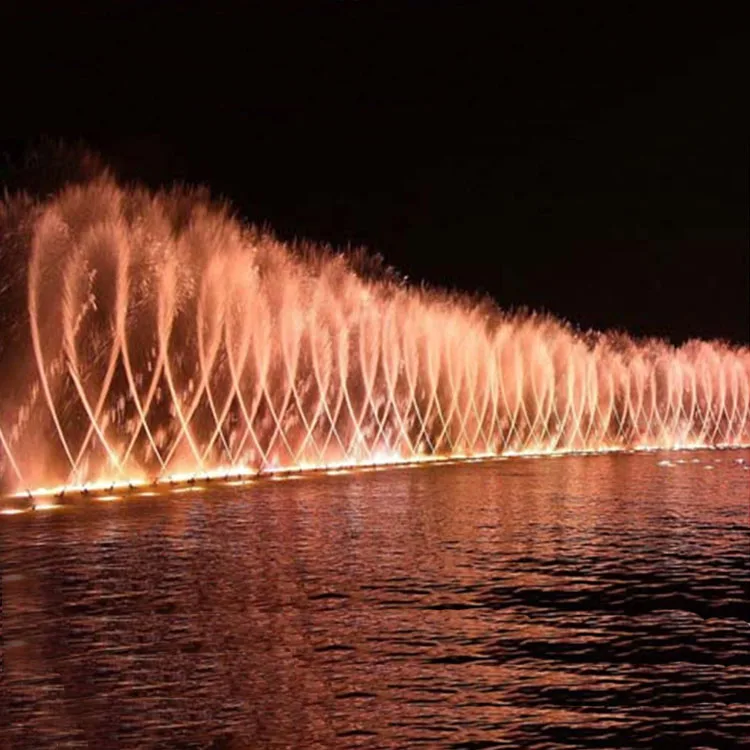 FREE DESIGN 304 Stainless Steel Floating Laser 3D Water Fountain