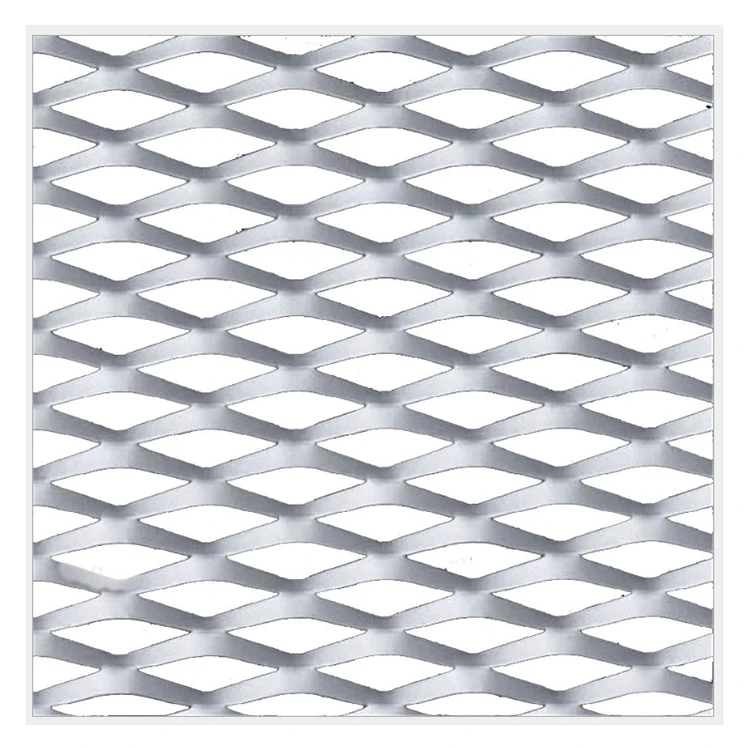 Cladding decoration double sides aluminum expanded mesh