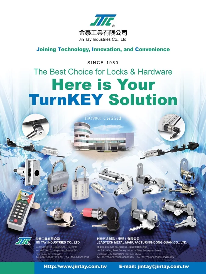 Security Computer PC Screw Tubular Key Lock