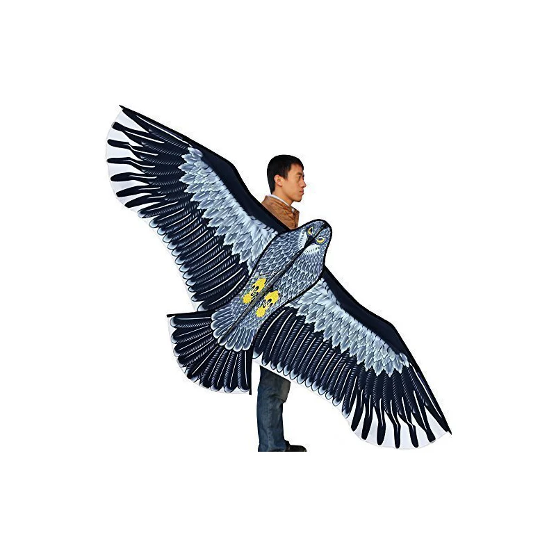 Китайский 1,8 м Большой Ястреб птица Орл кайт с летающей линией