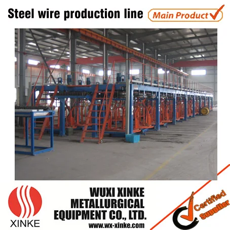 
Steel Wire Quincunx Inverted Take Up Machine 